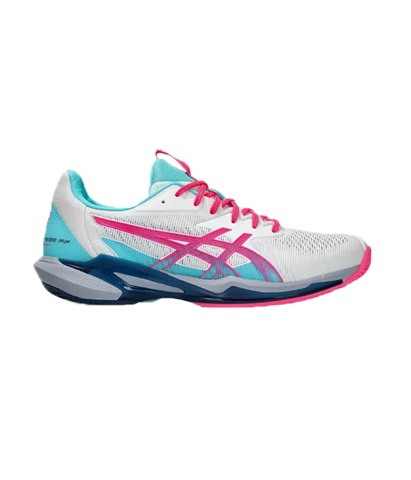Padel Shoes Asics Solution Speed FF 3 Padel White/Hot Pink 2025