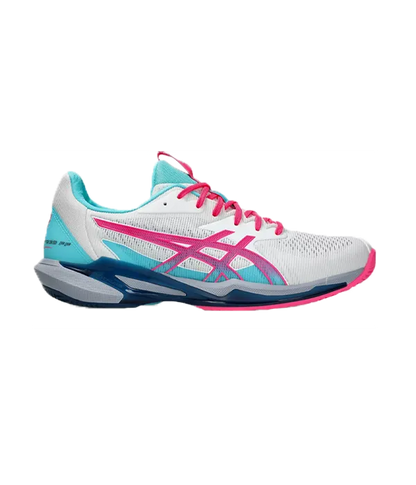 Padel Shoes Asics Solution Speed FF 3 Padel White/Hot Pink 2025
