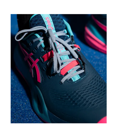 Padel Shoes Asics Gel-Resolution X Padel Mako Blue/Hot Pink 2025