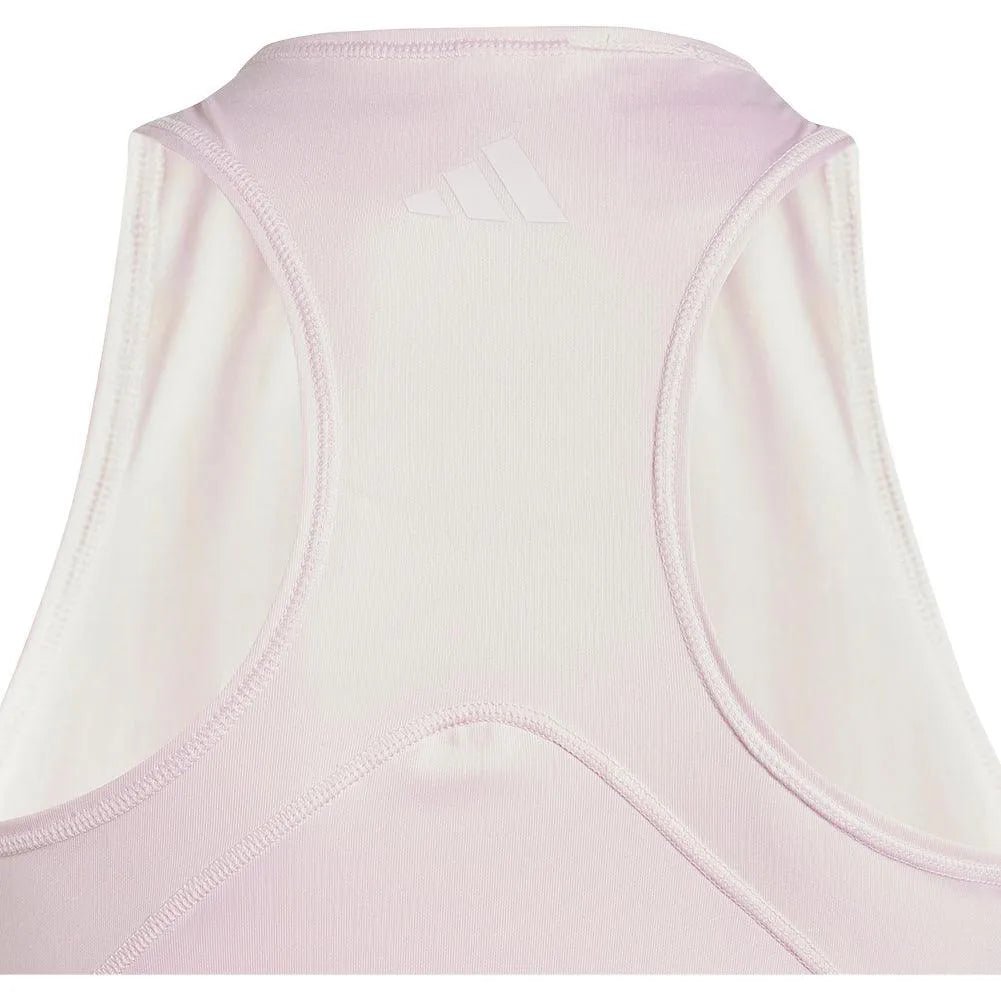 Girls' Club Tennis Tank Clear PinkTienda Tennis