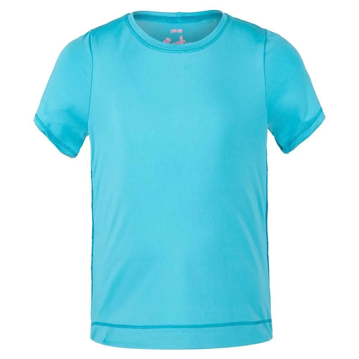 Girls' Dynamic High - Low Short Sleeve Tennis TopTienda Tennis