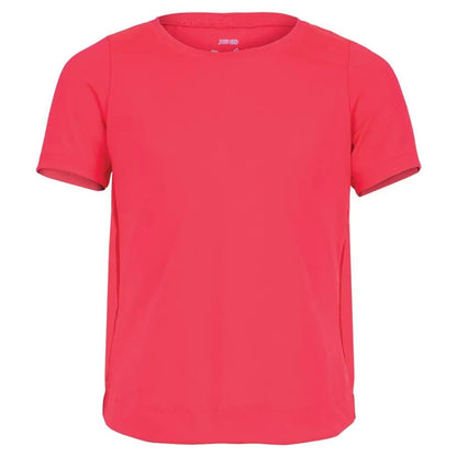 Girls' Dynamic High - Low Short Sleeve Tennis TopTienda Tennis
