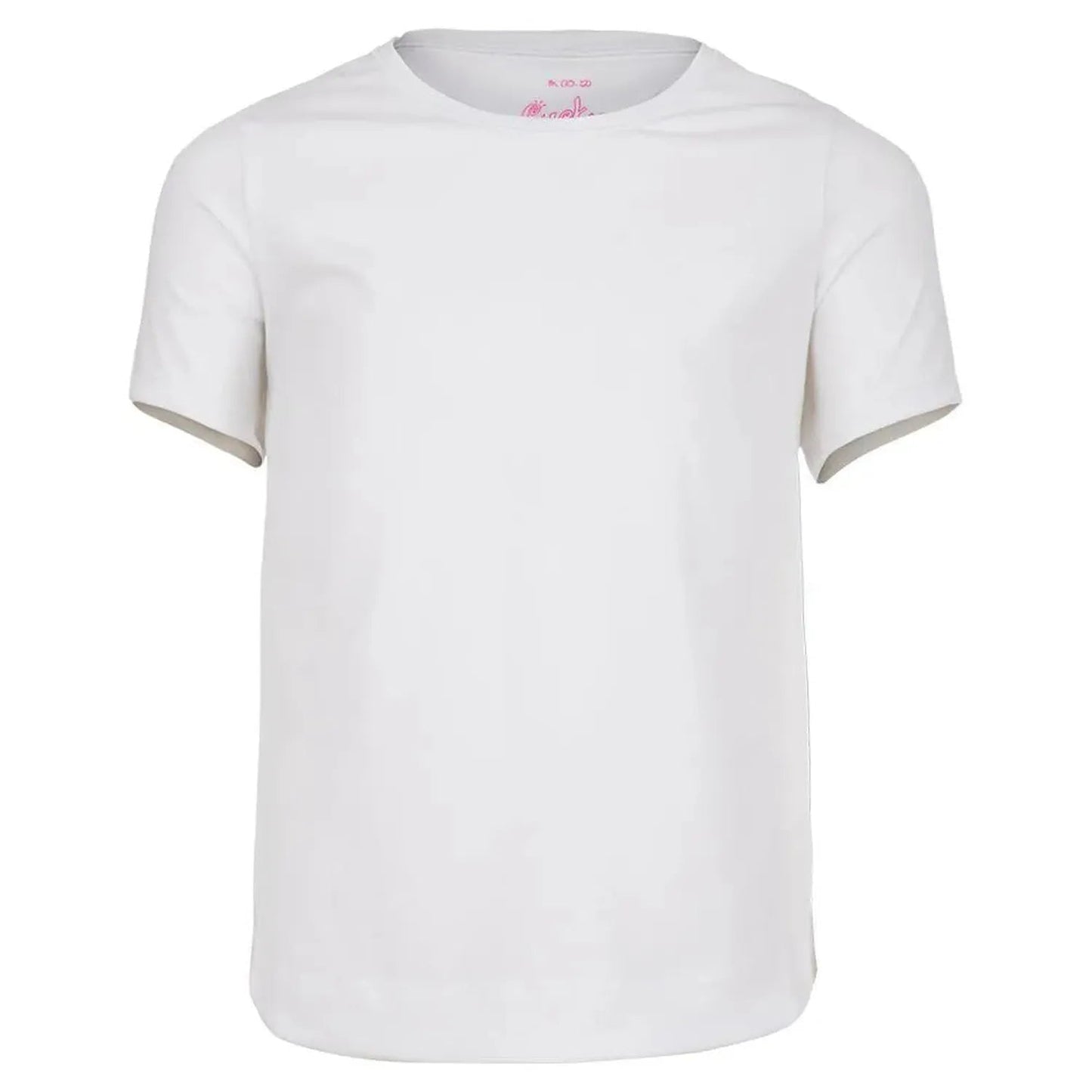 Girls' Dynamic High - Low Short Sleeve Tennis TopTienda Tennis