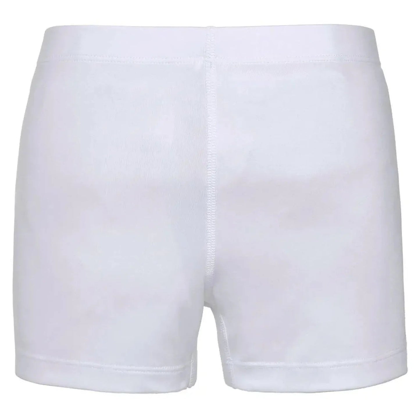 Girls' Essentials Tennis Ball Short WhiteTienda Tennis