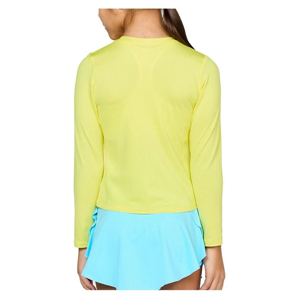 Girls' Long Sleeve Tennis TopTienda Tennis