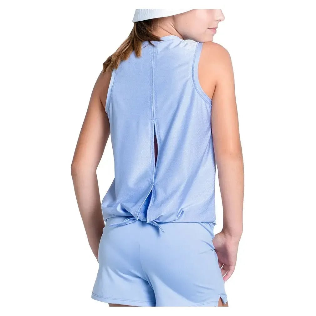 Girls' Love Tie Back Tennis Tank Baby LavenderTienda Tennis