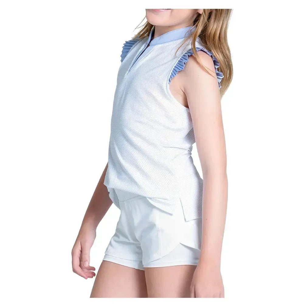 Girls' Lovely Pleat Tennis Tank Baby LavenderTienda Tennis