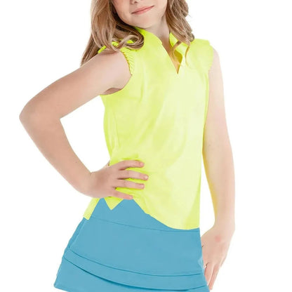 Girls' Pleat Me Up Tennis TankTienda Tennis
