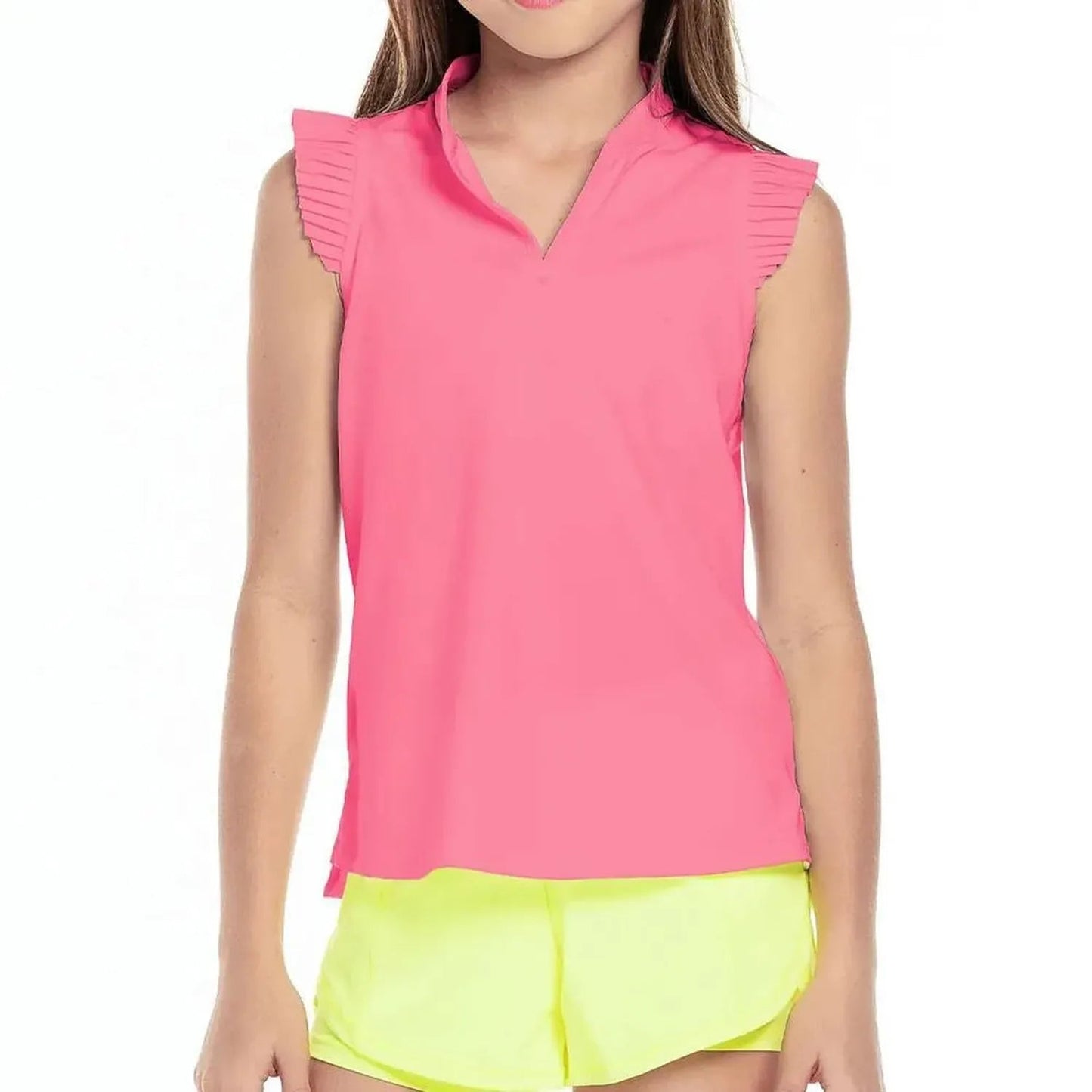 Girls' Pleat Me Up Tennis TankTienda Tennis