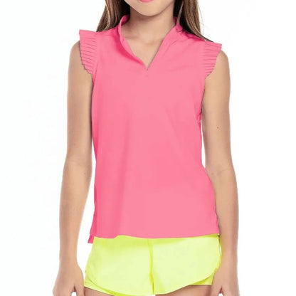 Girls' Pleat Me Up Tennis TankTienda Tennis