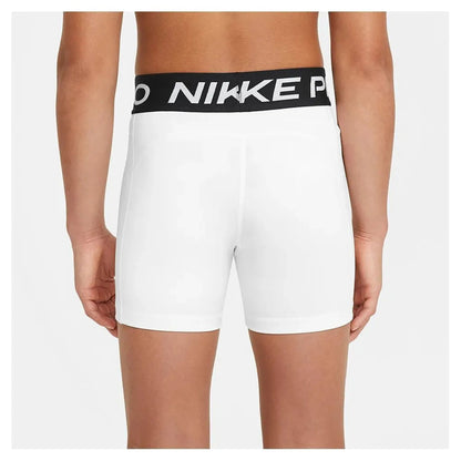 Girls' Pro Training Shorts White and Pure PlatinumTienda Tennis