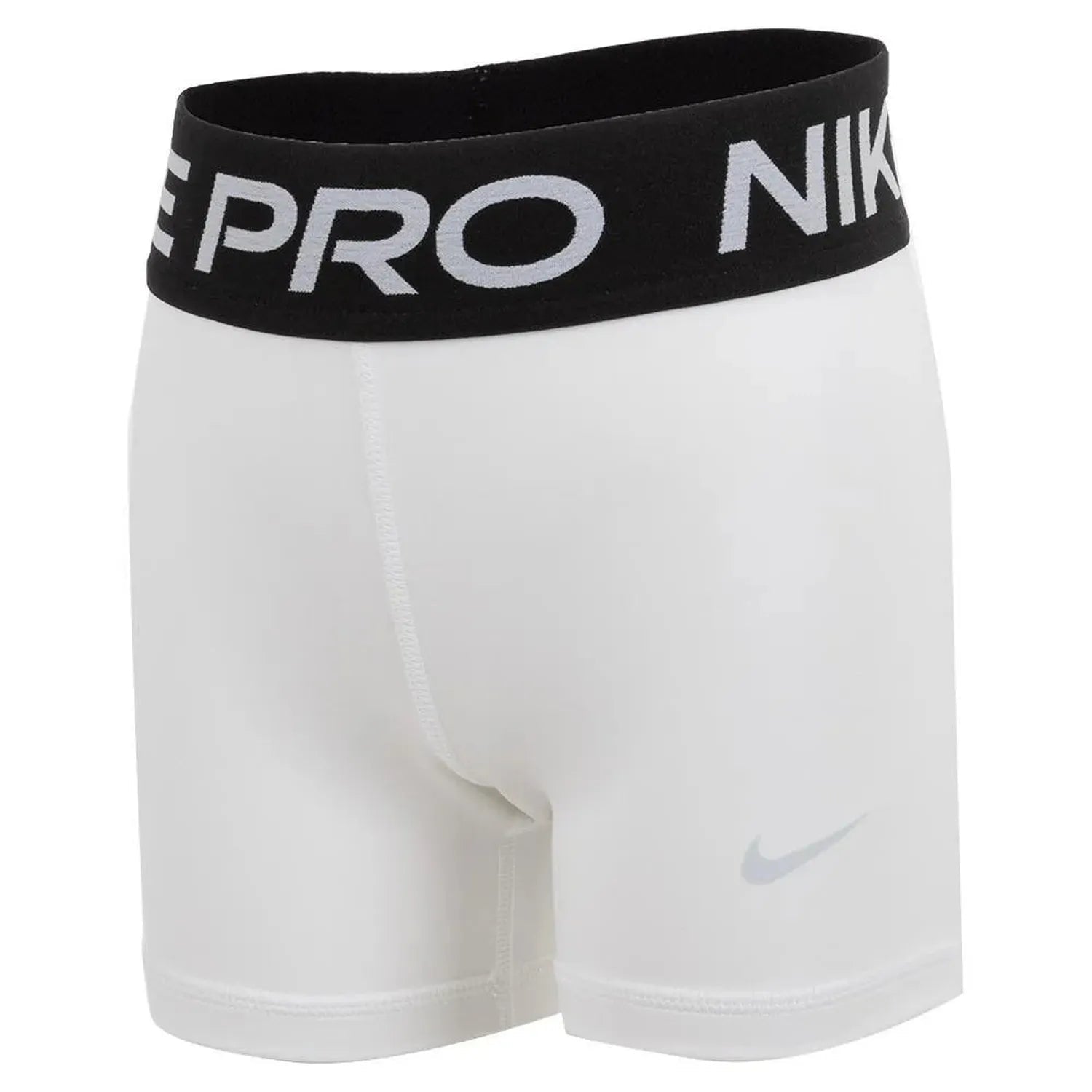 Girls' Pro Training Shorts White and Pure PlatinumTienda Tennis