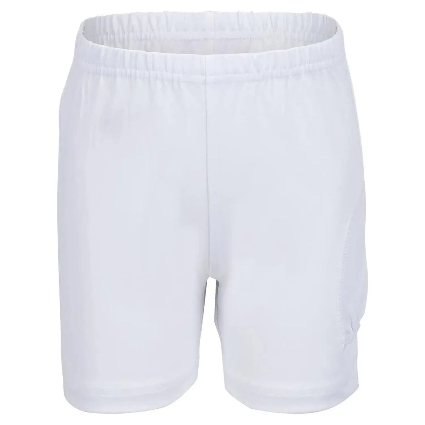 Girls' Tennis Shorty With Ball Pocket WhiteTienda Tennis