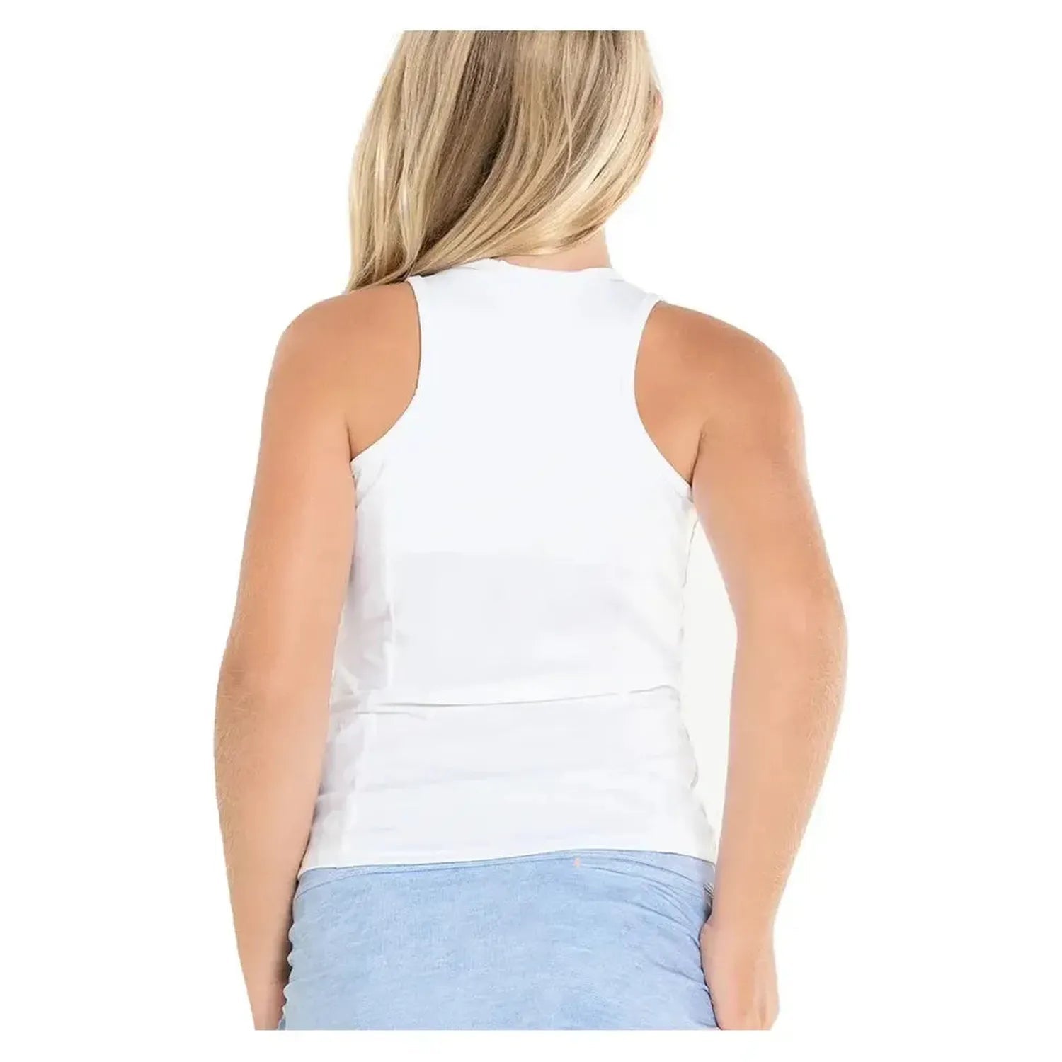 Girls' V - Neck Cutout Tennis TankTienda Tennis