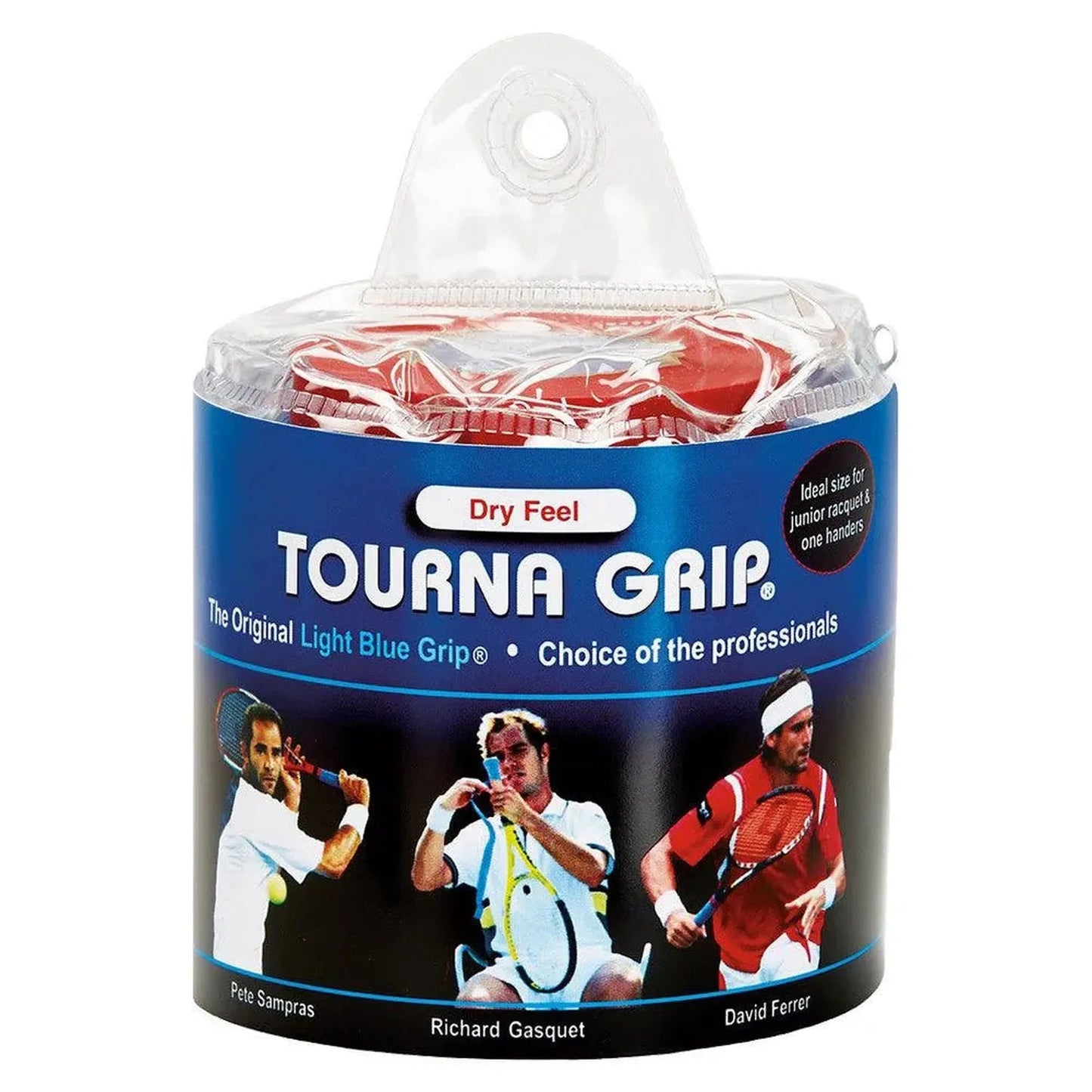 Grip 30 Grip Pack - XL Blue Vinyl PouchTienda Tennis