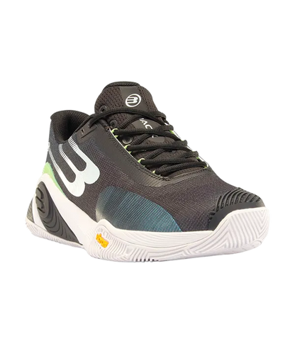 Padel Shoes Bullpadel Hack Vibram 24I Negro/Verde
