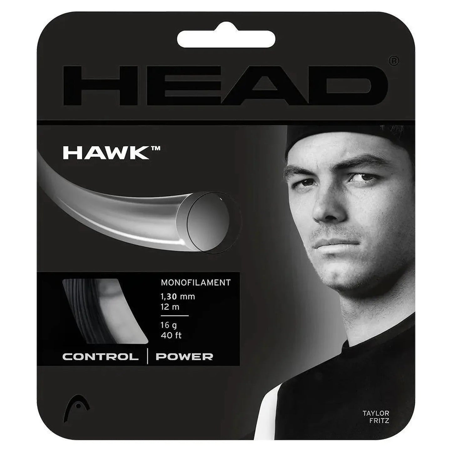 Hawk 16G Tennis String BlackTienda Tennis