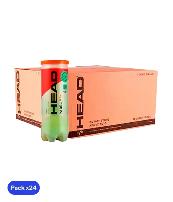 Box Balls  HEAD Padel Team (Pack x24)