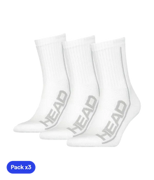 Socks HEAD Performance Crew White 2025 (Pack x3)