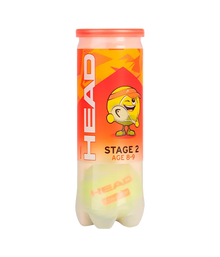 Balls  HEAD Stage 2 (8/9 años) (Pack x3)
