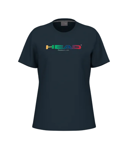 Camiseta Head Rainbow Mujer Navy