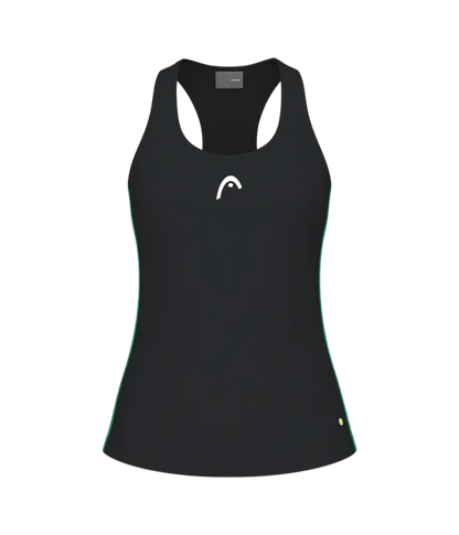 Camiseta de Tirantes HEAD Spirit Negro Mujer
