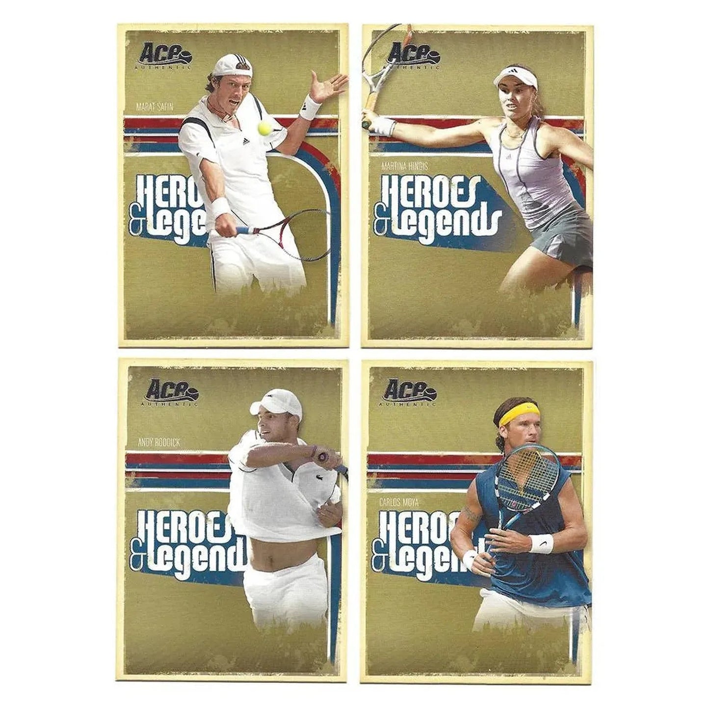 Heroes & Legends Tennis Trading Card SetTienda Tennis