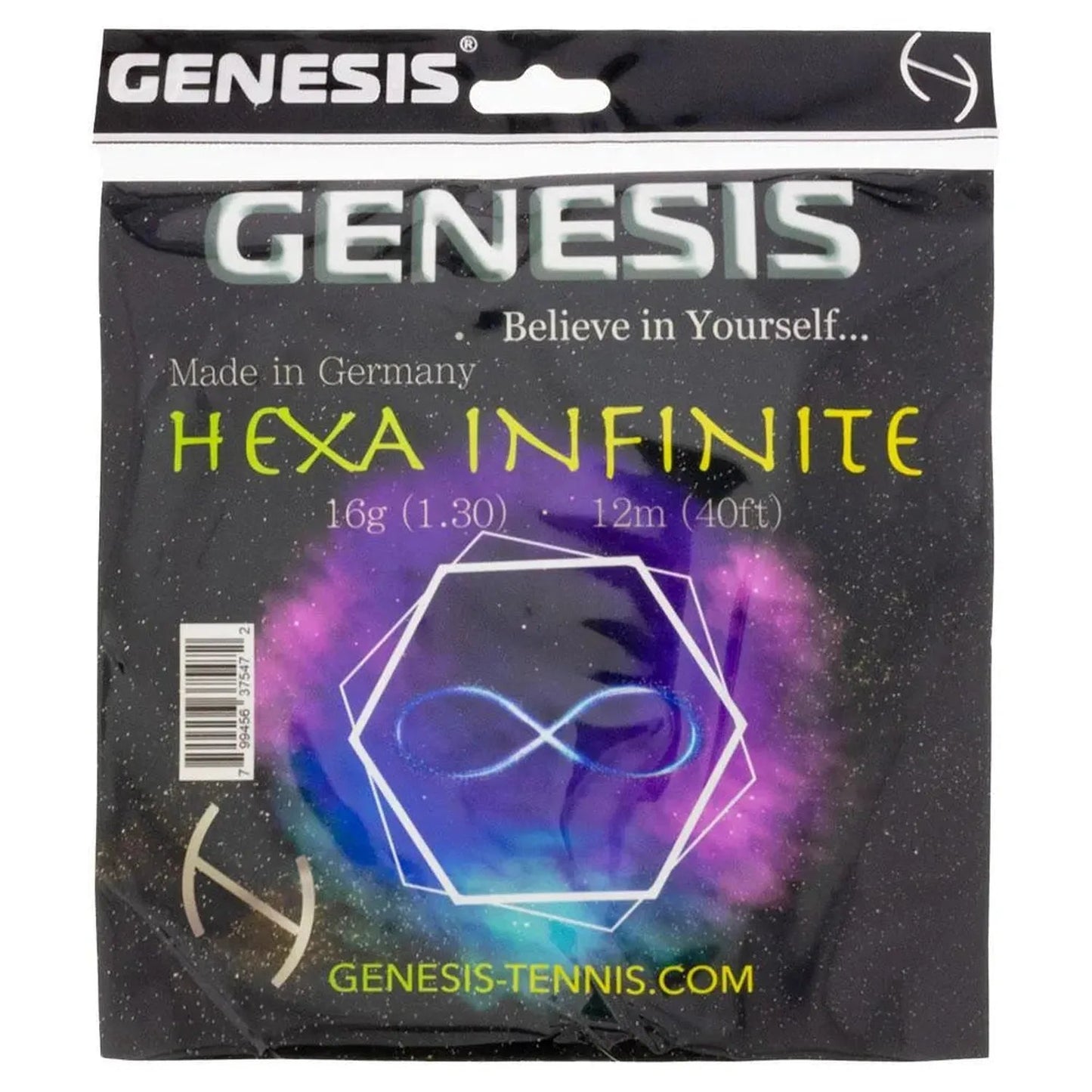 Hexa Infinite 1.30 Yellow Tennis StringTienda Tennis