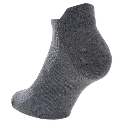 High Performance Ultra Light Cushion No Show Tab Socks Heather GrayTienda Tennis