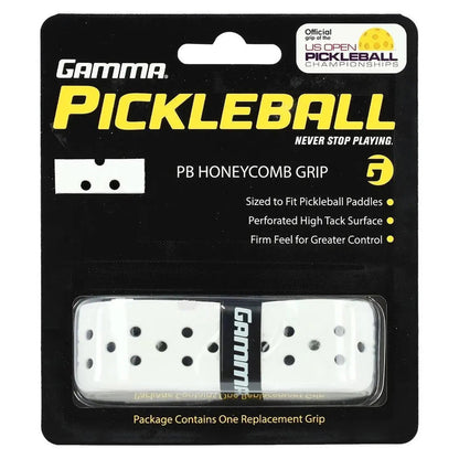 Honeycomb Pickleball Grip WhiteTienda Tennis