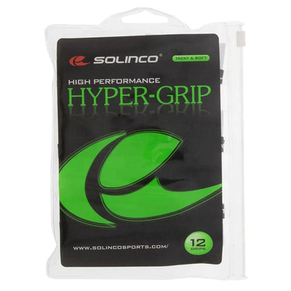 Hyper Extra Tacky Tennis Overgrip White 12 PackTienda Tennis