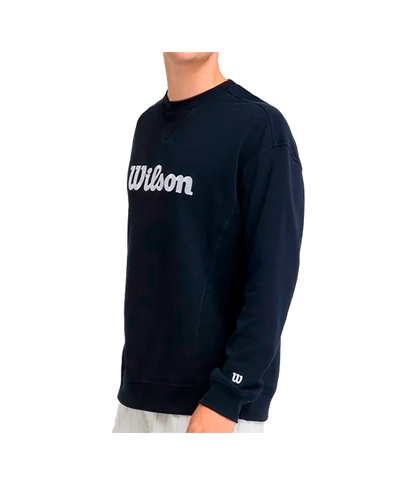 Sudadera Wilson Parkside Crew Classic Navy 2025