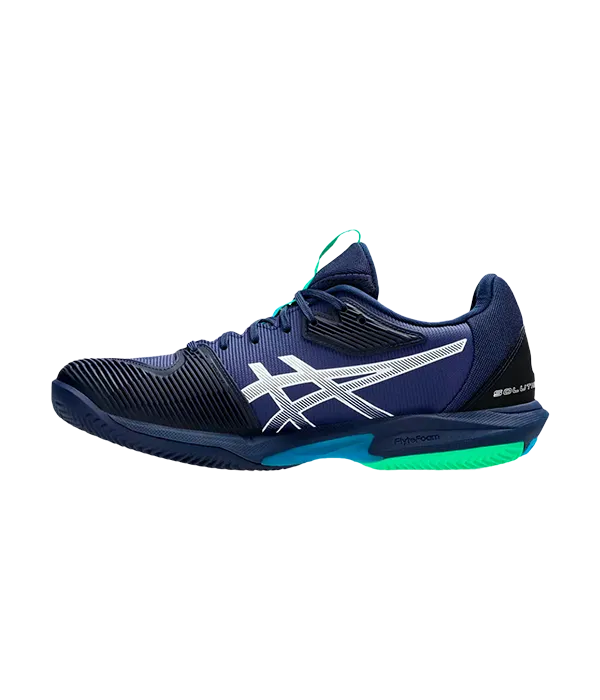 Padel Shoes Asics Solution Speed FF 3 Clay Blue Expanse/White