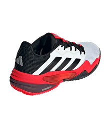 Padel Shoes Adidas Barricade 13 CL Blanco/Rojo