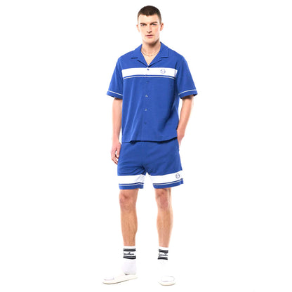 Sergio Tacchini Annata Cabana Shirt | Deep Ultramarine