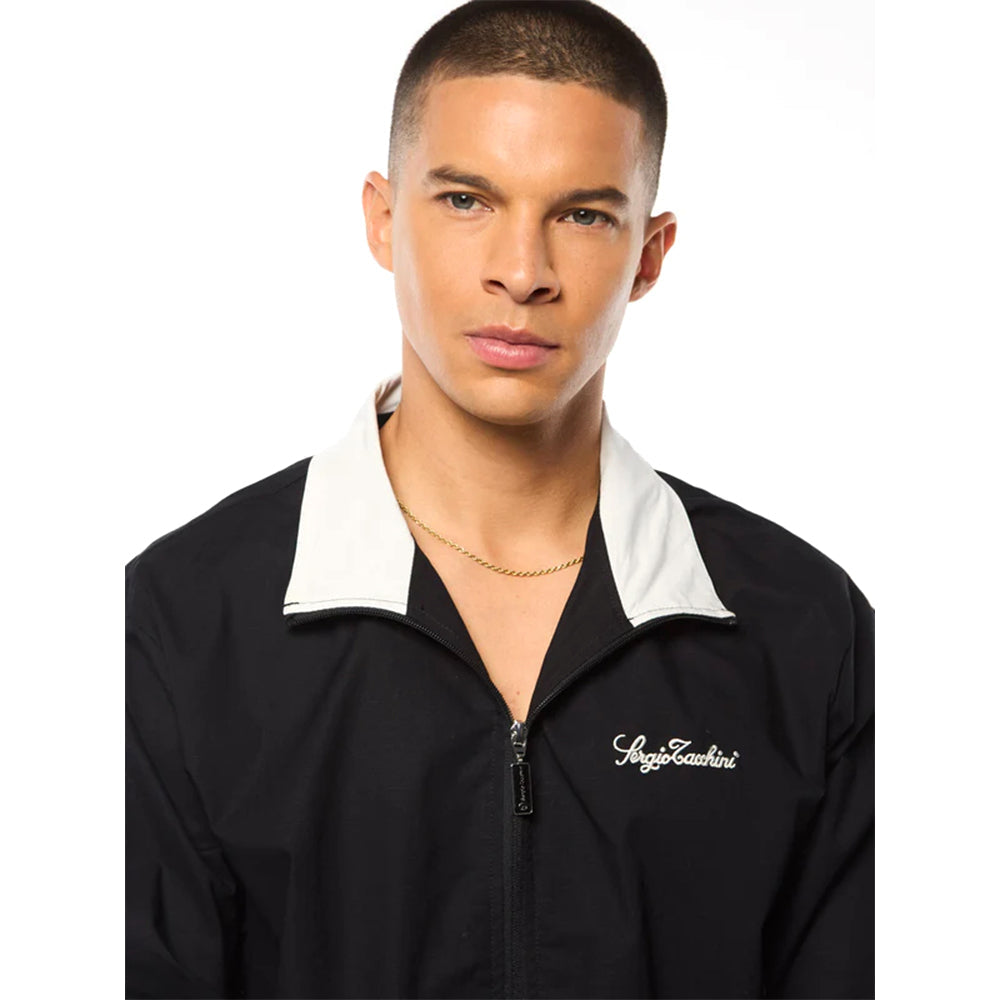 Sergio Tacchini Fiamma Track  Jacket | Black Beauty