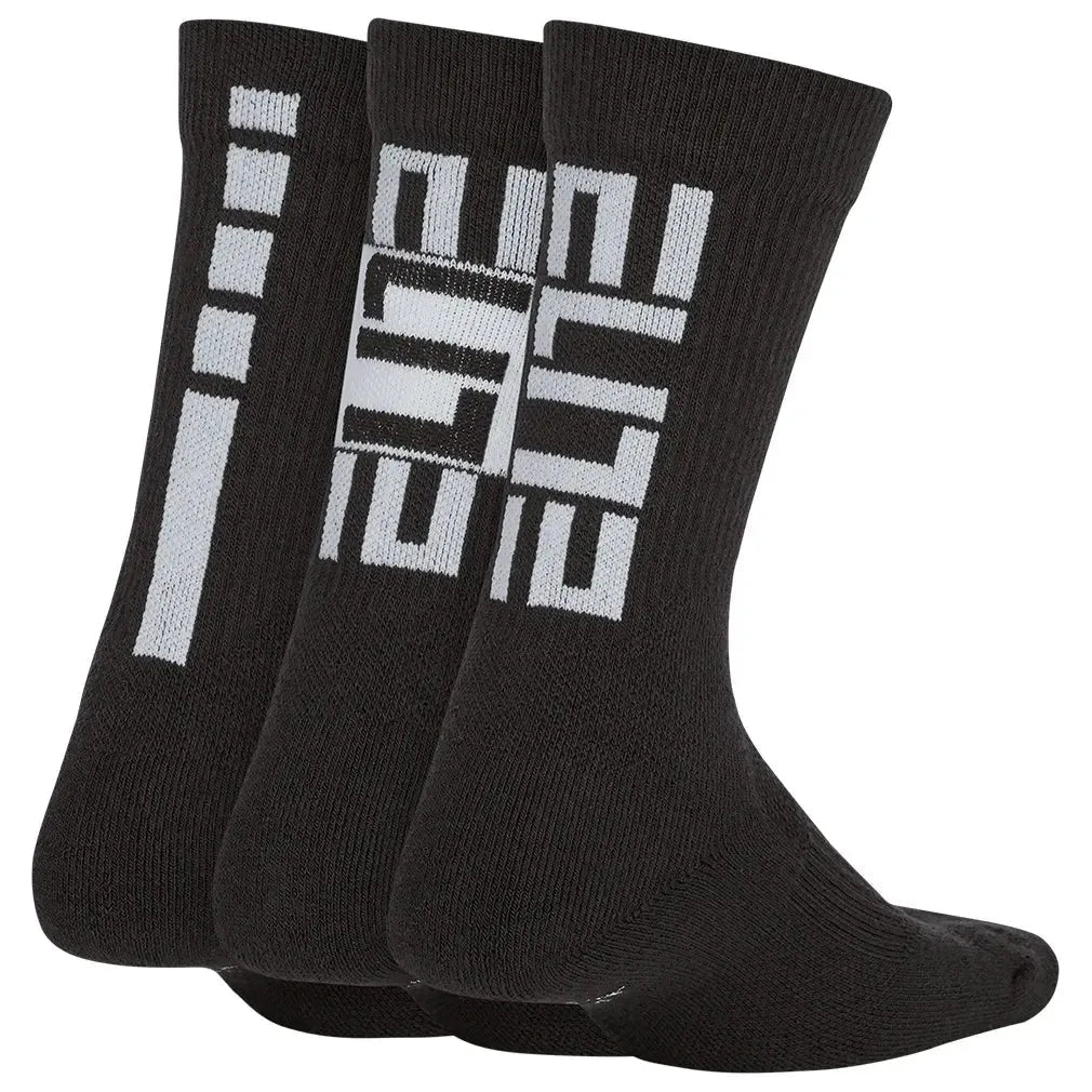 Juniors' Elite Crew Socks 3 PairsTienda Tennis