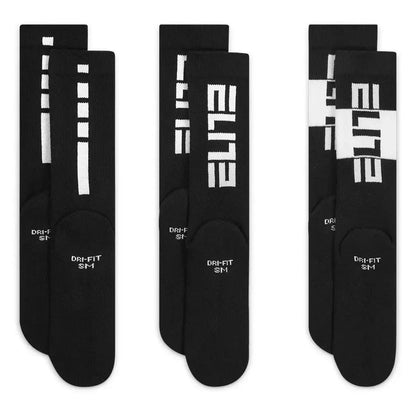 Juniors' Elite Crew Socks 3 PairsTienda Tennis
