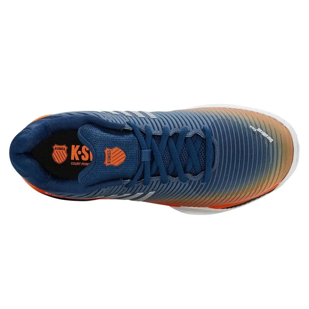 Juniors' Hypercourt Express 2 Tennis Shoes Blue Opal and BlackTienda Tennis