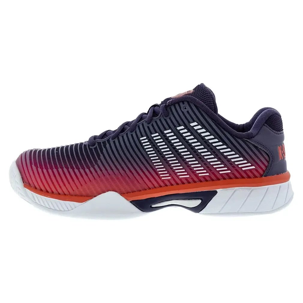 Juniors' Hypercourt Express 2 Tennis Shoes Purple Plumeria and WhiteTienda Tennis