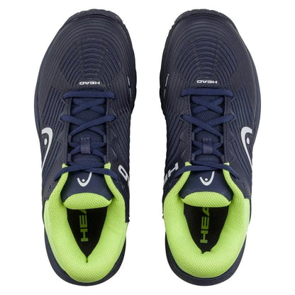 Juniors Revolt Pro 4.5 Tennis Shoes Navy and LimeTienda Tennis