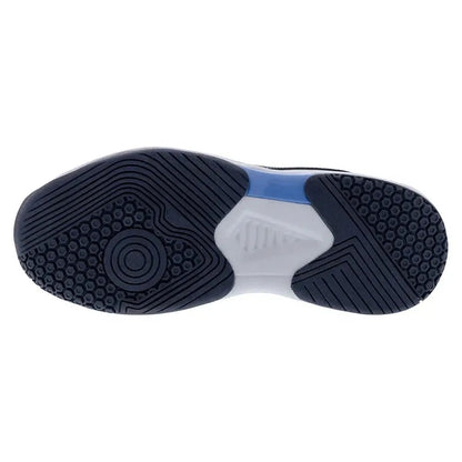 Juniors' S. Challenge 5 SL Tennis Shoes White and Blue CorsairTienda Tennis