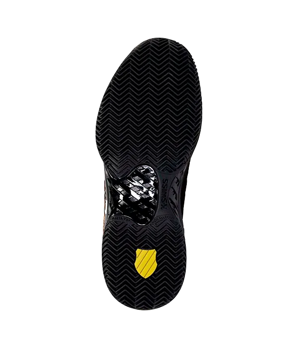 Padel Shoes K-Swiss Hypercourt Express 2 HB Negro/Dorado Sanyo