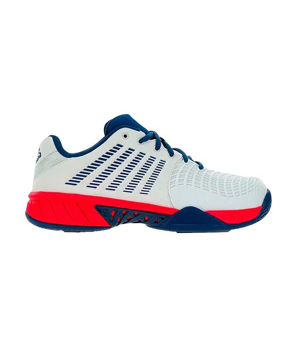 Padel Shoes K-Swiss Express Light 3 Blanco/Rojo Sanyo