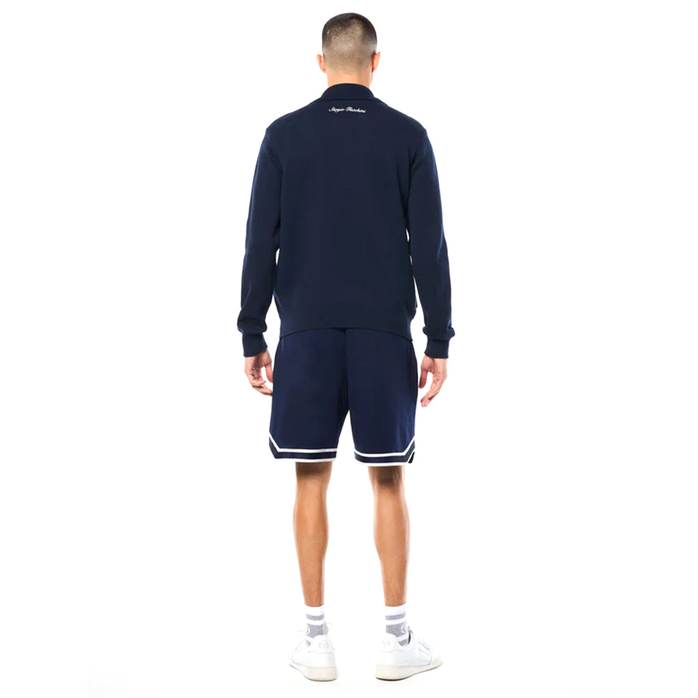 Sergio Tacchini Cipri Knit Cardigan | Maritime Blue