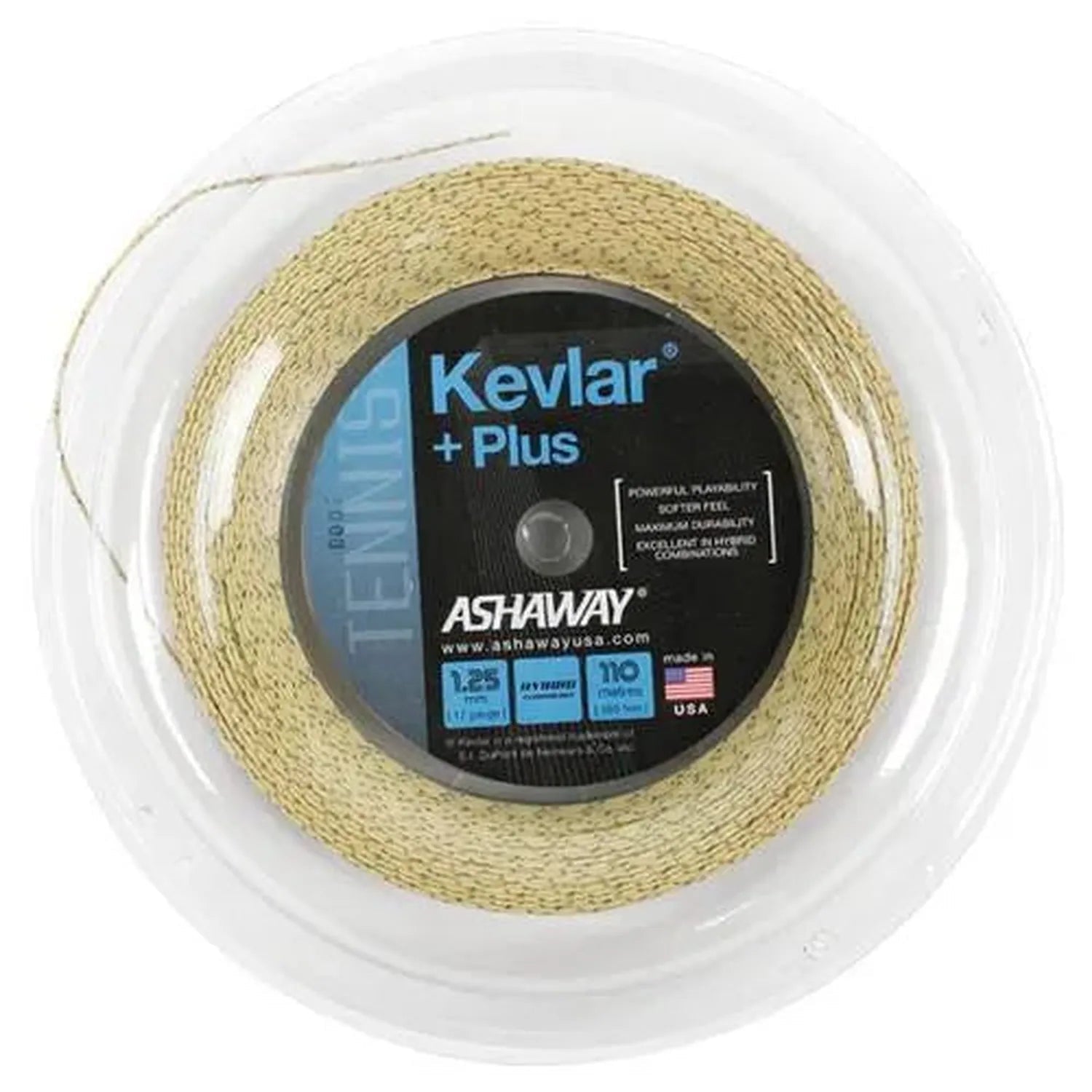Kevlar Plus 1.25/17G 360 Foot Tennis String ReelTienda Tennis