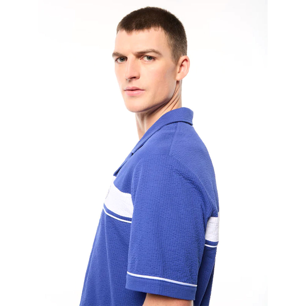 Sergio Tacchini Annata Cabana Shirt | Deep Ultramarine