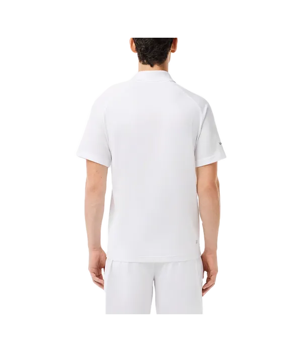 Polo Lacoste White Daniil Medvedev
