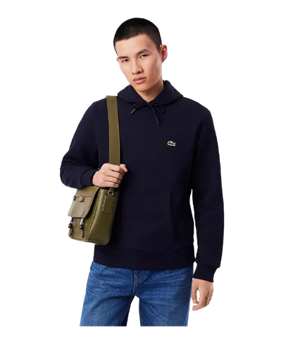Sudadera Lacoste con Capucha Azul Marino 2025