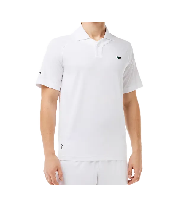 Polo Lacoste White Daniil Medvedev
